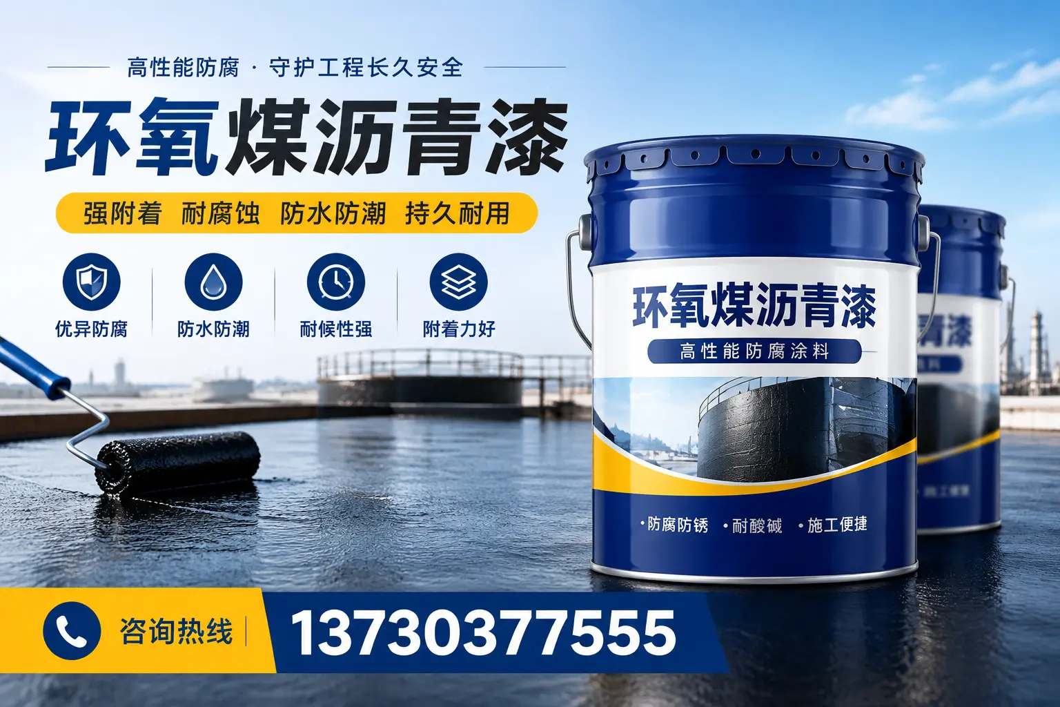 如何判断环氧煤沥青漆的质量?武威消费者指南